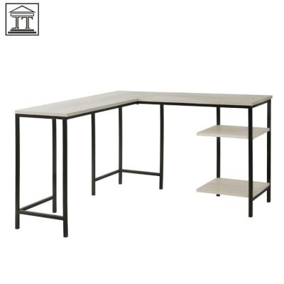 China KD Assembly Home Furniture Modern Design Lower Hot Sales L Shaped Desk for sale