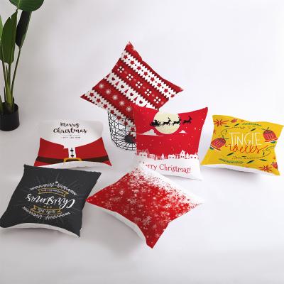 China Wholesale Custom Anti-Static Luxury Modern Tassel Seat Cushion Cover 45x45 Cushion Cover 45x45 Modern Kids Christmas Decoration Cushion Cover for sale