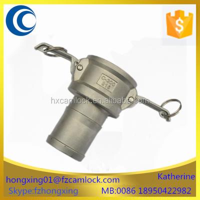 China Stainless steel camlock SS316 quick coupling hose connectors for sale