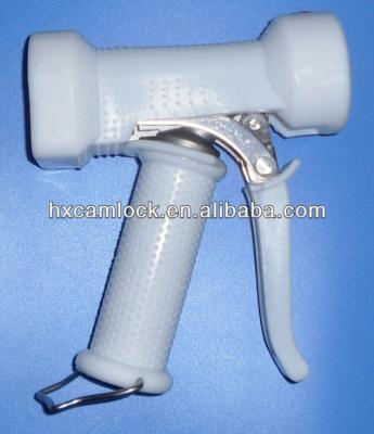 China White Rubber Water Spray Gun High Pressure Gun Cover Wash Stainless Steel for sale