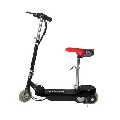 China Wholesale Cheapest 2 Wheel 8.5inch 24v 120W Steel Foldable Electric Scooter For Kids With Seat for sale