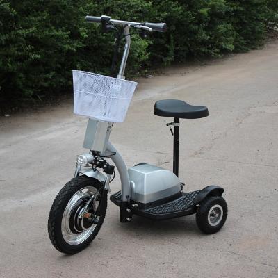 China 2022 350W Unisex Adult Foldable Electric Scooter Three 3 Wheel Motors For Mobility Fast Off Road E-scooter for sale