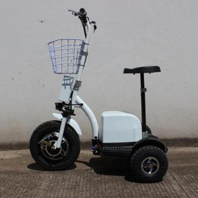 China New Design 500W 48V12Ah Older Electric Mobility Scooter Three Wheel Bicycle Unisex Electric Foldable Mobility Scooter For Adult for sale