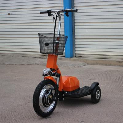 China Mini Electric Scooters 3 Three Wheeler Electric Adult Tricycle 500W Motor Unisex Brushless E-scooter FOR Disabled for sale