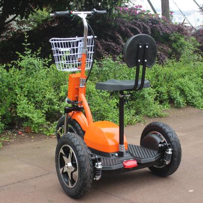 China New Design Unisex Brushless Motor 3 Wheel Folding Electric Tricycle Scooter 48v For Adult With CE Certificate for sale