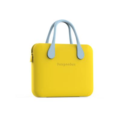 China 2020 Factory New Style Lady Women's Wholesale Beach Bag Silicone Environmental Protection EVA Computer Bag for sale