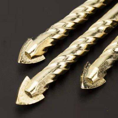 China Tiles Alloy Cross Head Glass Hard Triangular Bit Drill Bits Ceramic Bit Set for sale