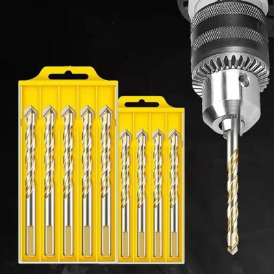 China Tiles Multifunctional Carbide Twist Drill Bit Triangular Ceramic Drill Bit For Tile Cement Wall Marble for sale