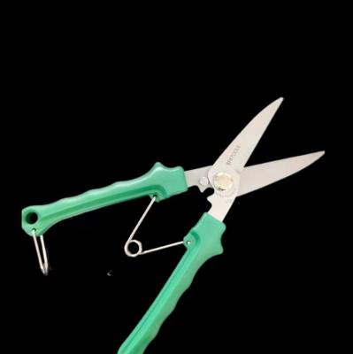 China Garden Anti-skid High Strength Steel Tree Handle Pruner Hand Shears Gardening Scissors For Flowers for sale