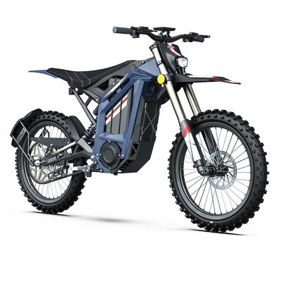 China 72V40Ah Batería de litio 8000W Motocicleta eléctrica de motor medio para carreras off-road en venta