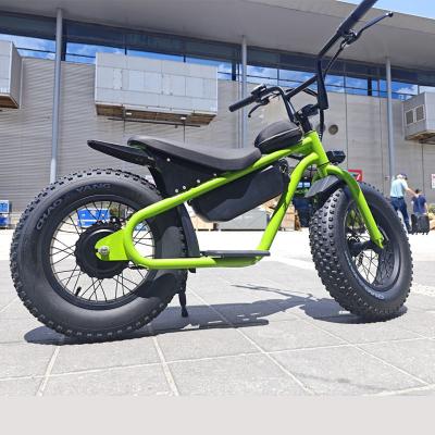 China 16-inch*4.0 Fat Tire Electric Off-road Endurance Bike for Kids Max Speed 37km/h 16 inch for sale