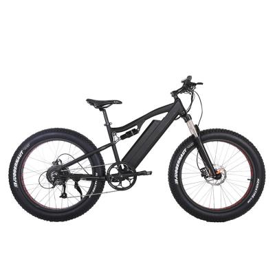 China Elektrische Fat Tire Mountain Bike 26 Inch Wheel 48v 500w 750w 1000w E Bike voor volwassenen Te koop