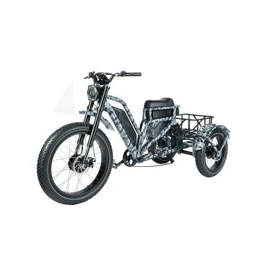 China Potencia del motor 48V 500W DOMANCA 2024 Bicicleta de carga eléctrica de 3 ruedas personalizada para la entrega en venta