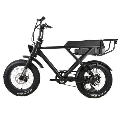 China 48v 500w Full Suspension Fat Ebike Electric Bicycle Dual Suspension with 7 Speed Gears for sale