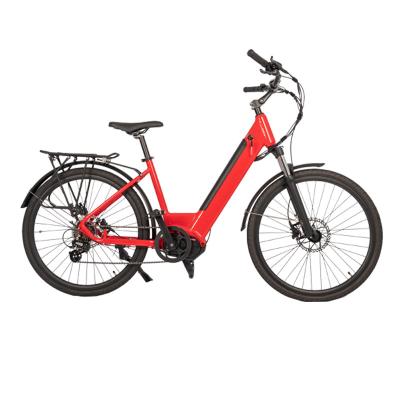 China Electric Bicycle 27.5 Inch Road Bike with 7 Speed Gears and Aluminum Alloy Frame Made for sale