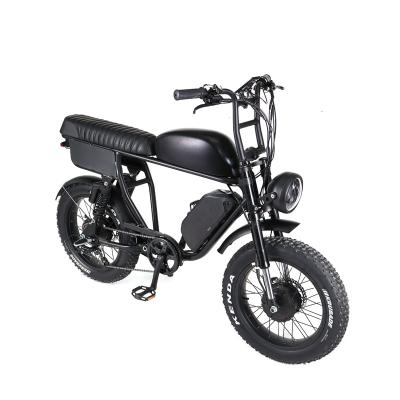 China Electric Hybrid Bike Max Speed 30-50Km/h 1000w 20ah Brushless Motor Aluminum Alloy Frame for sale