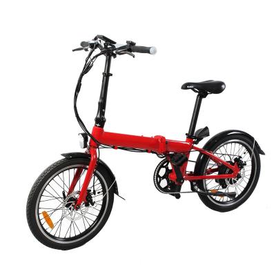 China 2024 Customized Electric Folding Bike with 48v 12.8ah Battery and Aluminum Alloy Frame for sale