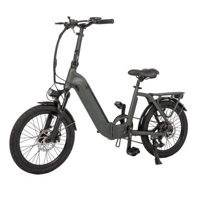 China Bicicleta plegable eléctrica de 36V 10AH Multicolor personalizado de 20 pulgadas Shimano 7 velocidad Ebike en venta