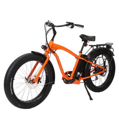 China High Torque Electric Beach Cruiser Bike with 750W Brushless Motor and Fat Tire Chubbie for sale