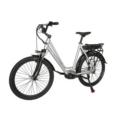 Cina DOMANCA 750w Lady Sensore Bici elettrico Smart Tipo e 18 marce di velocità per la guida in città in vendita