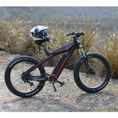 China 48V 750W Bafang Motor de centro trasero Bicicleta eléctrica para montaña en rueda de 26 pulgadas en venta