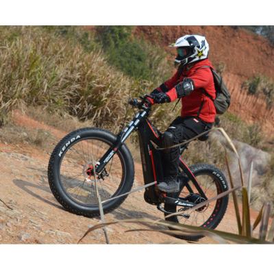 China Bicicleta de montanha enduro elétrica de fibra de carbono ultra leve e de longa distância com freio de disco à venda