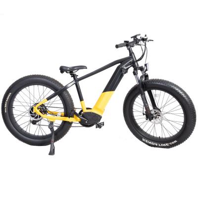 China Gepersonaliseerde Dual Motor Electric Mountain Bike met centrale motor en maximale snelheid 50 km/u Te koop