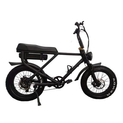 China 20 Zoll Elektro-Fettreifen Fahrrad für Erwachsene angepasst Vintage E Dirt Bike Beach Bikes Cruisers zu verkaufen