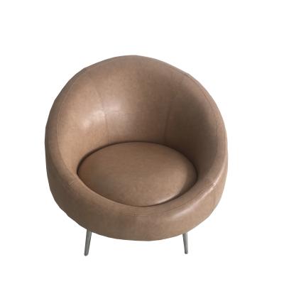 China Popular lounge chair leather with stainless steel leg for wedding party rental furniture,living room sofa for sale