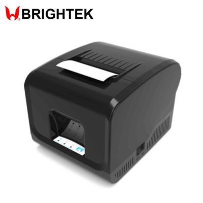 China 80mm Black And White High Speed ​​Thermal POS Receipt Printer With USB RS232 Interface for sale