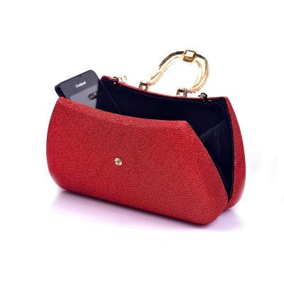 China Cheap Fashion Rhinestone Handbags Glitter Bags Small Clutch Purse for sale