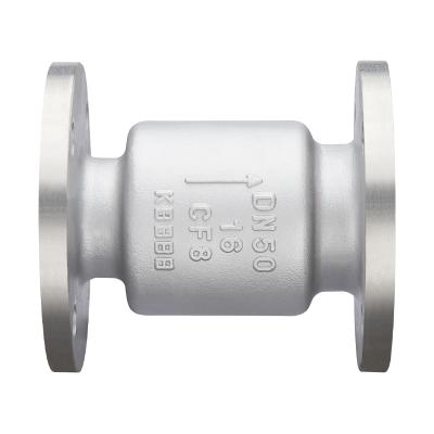 China General Industrial Compressor Price Water Flow Control DN40 Flange Vertical Check Valve for sale