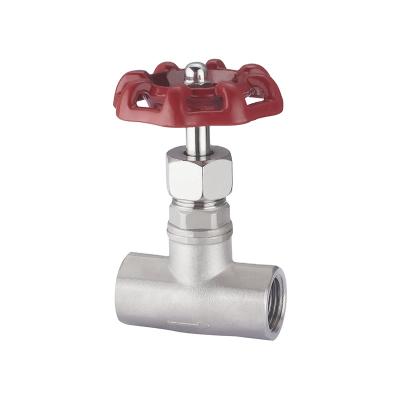 China General Directional Type Cf8m Dn20 Screw End Cut Off Compressor One Way Control-B Globe Valve for sale