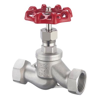 China 2021 Good Quality General S Type Made In China BSPT NPT CF8 CF8M 800wog Stainless Steel Screwed Ball Valve for sale