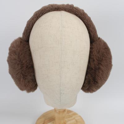 China Winter Earmuffs Customization Warmer Winter Furry Soft Girls Outdoor Fur Earmuffs Winter Warm Ear Muffs for sale