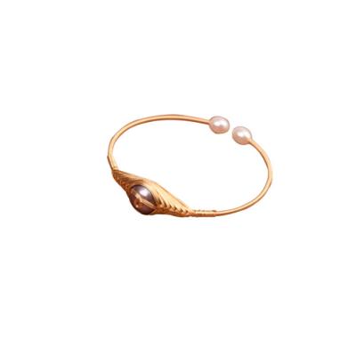 China Hand of the new CLASSIC natural open retro freshwater pearl bracelet bracelet women's hand winding knitting accessories for sale