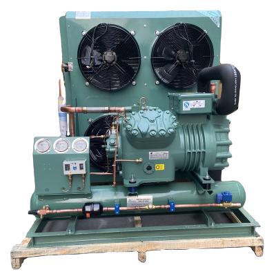 China Hotels Good quality Snowball Fish And Meat Cold Storage Equipment Compressor Air Cooled Condensing Unit for sale