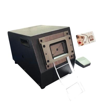 China Card Making PVC Card Punching Machine Customized PVC Poker Card Punching Machine for sale