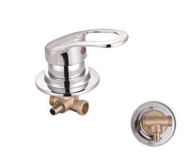 China Barless Sliding Barless Shower Panel Bath Faucet HX-6102 Modern Brass Water Faucet Sliding Bar for sale