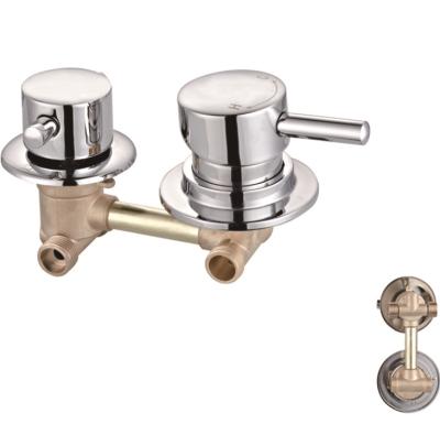 China Without Slide Bar Shower Faucet Chrome Mixer Bathroom Shower Faucet for sale