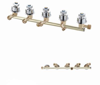 China Without Slide Bar Without Slide Bar Without Slide Bar Surface Mounted 5 Way Brass Bath Shower Faucets for sale