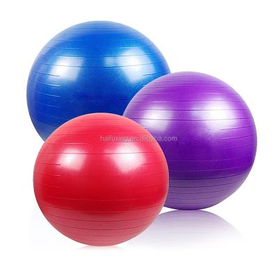 China 2017 Wholesale Hot Sale Eco-friendly PVC Yoga Ball/Yoga Balance/Rubber Yoga Ball And Pilate Massage Ball for sale