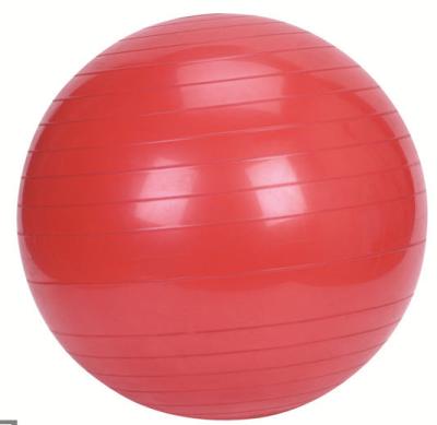 China High quality PVC 55/65/75 cm exercise ball/private label yoga ball in gym for sale