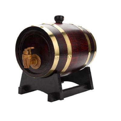 China Hot Selling Eco-friendly Cheap Used Decorative Mini Oak Wooden Wine/Whiskey/Beer Barrels For Sale for sale