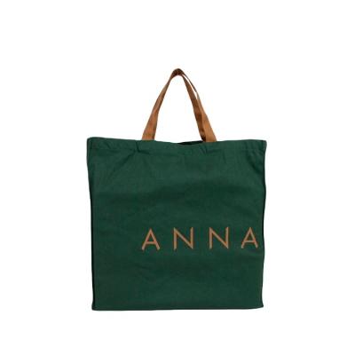 China Fashion Green Tote Bag Cotton Canvas, Custom Canvas Tote Bag, Logo Cotton Canvas Bag Custom Army 10oz Standard Size Cotton Shopping for sale