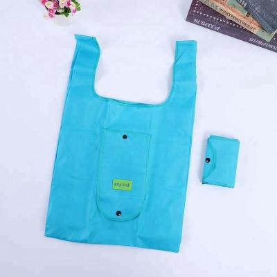 China Reusable High Quality RPET Polyester Twine Fruit Storage Handbag Small Shopping Tote Bag With Custom Printed Logo for sale