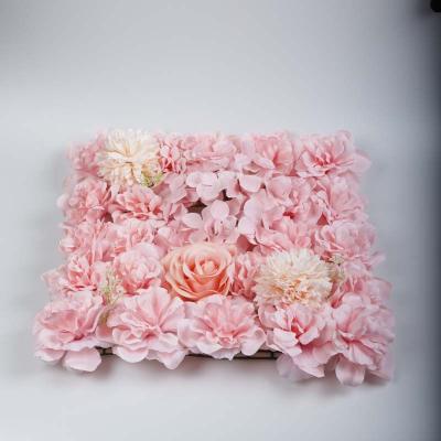 China Environmentally Friendly Wedding Wall Decorative Artificial Flowers Backdrop for sale