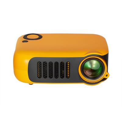 China Pico Fashion Portable Mini LCD Projector Orange for sale