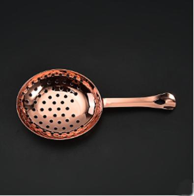 China 2020 Viable High Quality Ice Strainer Cocktail Tools With 304Stainless Steel Kitchen Strainer Bar Tools for sale