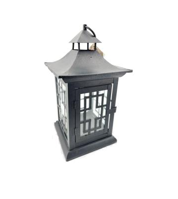 China Minimalist Metal Candle Lantern Decoration Metal Lantern Candle Holders for sale